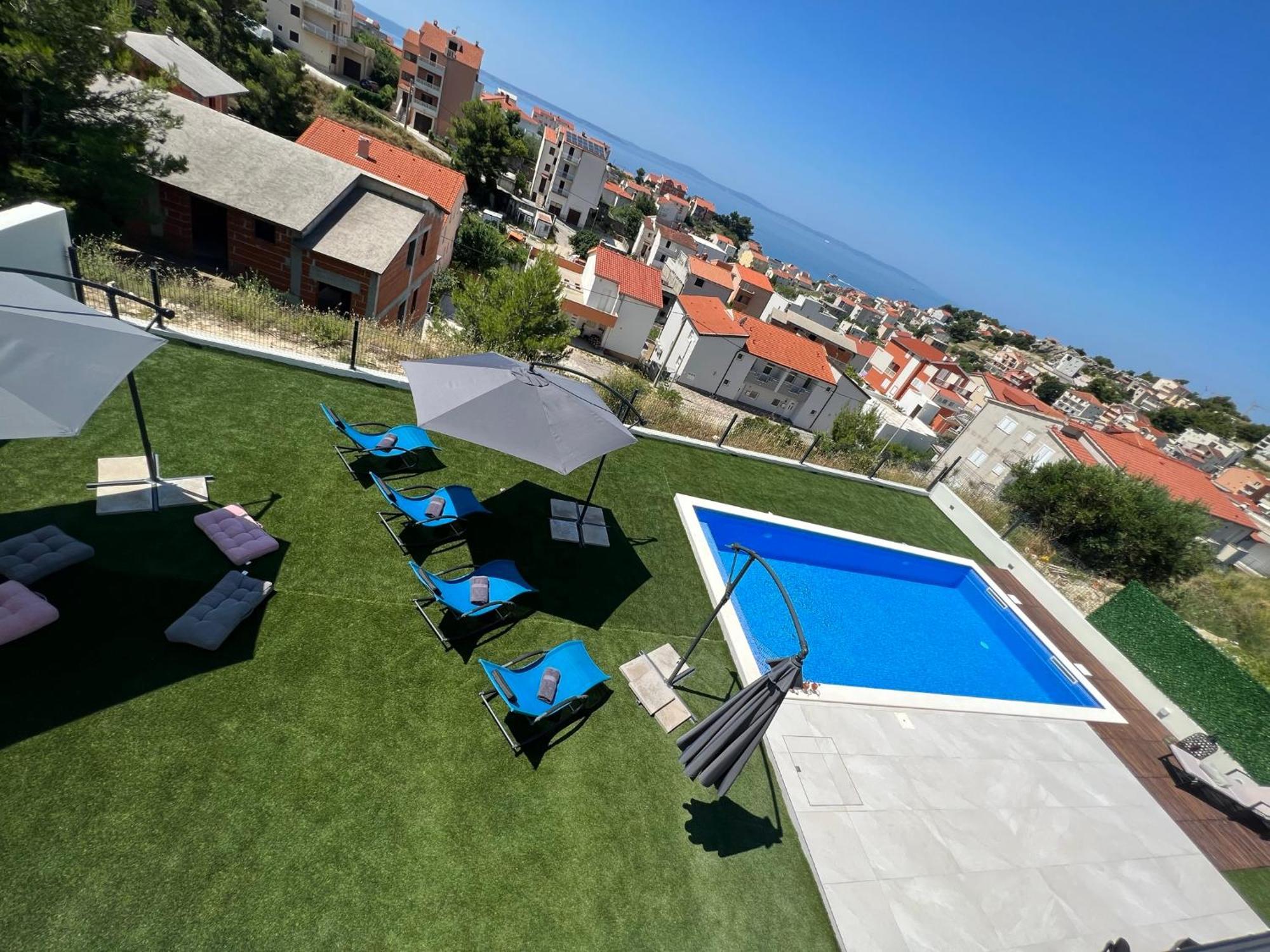 Villa La Vie - Podstrana Bagian luar foto