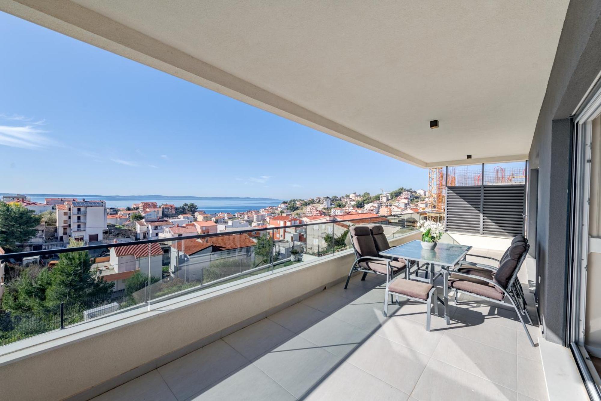Villa La Vie - Podstrana Bagian luar foto