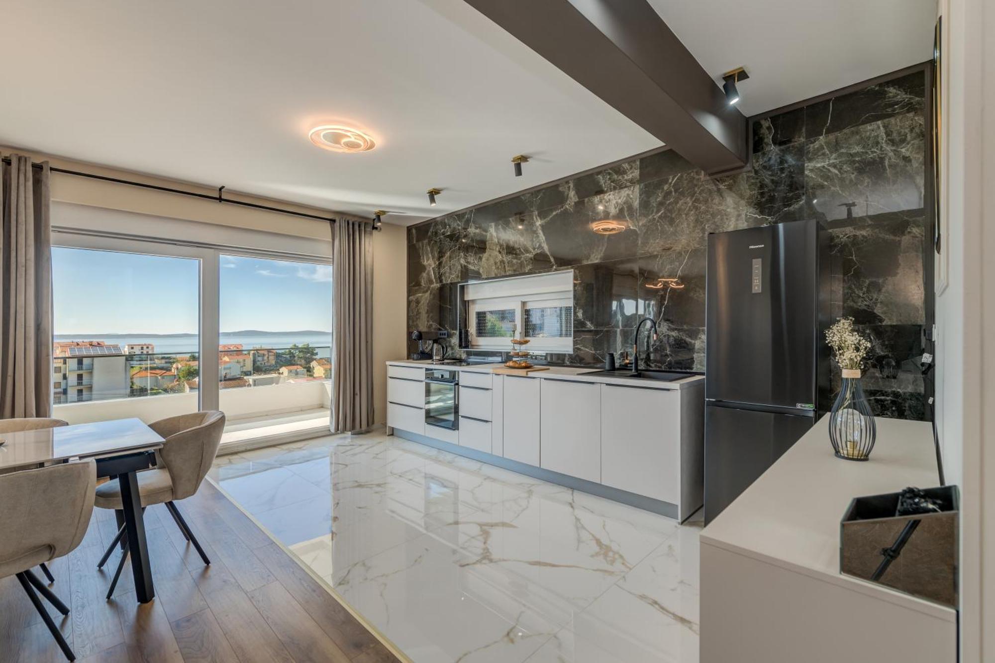 Villa La Vie - Podstrana Bagian luar foto